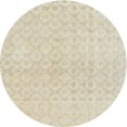thumbnail image 1 of Ahgly Company Indoor Round Contemporary Wheat Beige Area Rugs, 8' Round, 1 of 6