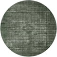 thumbnail image 1 of Ahgly Company Indoor Round Mid-Century Modern Camouflage Green Area Rugs, 7' Round, 1 of 1