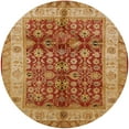 thumbnail image 1 of Ahgly Company Indoor Round Mid-Century Modern Cantaloupe Orange Area Rugs, 8' Round, 1 of 1