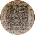 thumbnail image 1 of Ahgly Company Indoor Round Mid-Century Modern Coffee Brown Area Rugs, 5' Round, 1 of 1