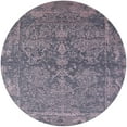 thumbnail image 1 of Ahgly Company Indoor Round Mid-Century Modern Dark Gray Area Rugs, 3' Round, 1 of 1