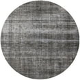 thumbnail image 1 of Ahgly Company Indoor Round Mid-Century Modern Gunmetal Gray Area Rugs, 6' Round, 1 of 1