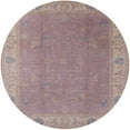 thumbnail image 1 of Ahgly Company Indoor Round Mid-Century Modern Khaki Rose Pink Area Rugs, 7' Round, 1 of 6