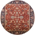 thumbnail image 1 of Ahgly Company Indoor Round Mid-Century Modern Light Copper Gold Area Rugs, 5' Round, 1 of 6