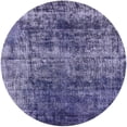 thumbnail image 1 of Ahgly Company Indoor Round Mid-Century Modern MediumPurple Purple Area Rugs, 3' Round, 1 of 1