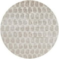 thumbnail image 1 of Ahgly Company Indoor Round Mid-Century Modern Rose Gold Pink Area Rugs, 8' Round, 1 of 1