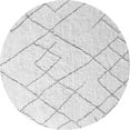 thumbnail image 1 of Ahgly Company Indoor Round Oriental Gray Industrial Area Rugs, 8' Round, 1 of 4