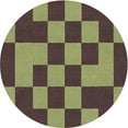 thumbnail image 1 of Ahgly Company Indoor Round Patterned Acid Green Area Rugs, 8' Round, 1 of 6