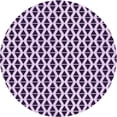thumbnail image 1 of Ahgly Company Indoor Round Patterned Blossom Pink Area Rugs, 8' Round, 1 of 1
