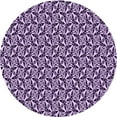 thumbnail image 1 of Ahgly Company Indoor Round Patterned Blush Pink Area Rugs, 3' Round, 1 of 6