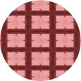 thumbnail image 1 of Ahgly Company Indoor Round Patterned Chilli Pepper Red Area Rugs, 6' Round, 1 of 6
