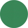 thumbnail image 1 of Ahgly Company Indoor Round Patterned ForestGreen Area Rugs, 4' Round, 1 of 6