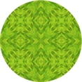 thumbnail image 1 of Ahgly Company Indoor Round Patterned Green Apple Green Area Rugs, 8' Round, 1 of 6