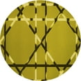 thumbnail image 1 of Ahgly Company Indoor Round Patterned Oak Brown Area Rugs, 8' Round, 1 of 1