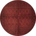 thumbnail image 1 of Ahgly Company Indoor Round Persian Brown Traditional Area Rugs, 7' Round, 1 of 4