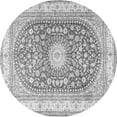 thumbnail image 1 of Ahgly Company Indoor Round Persian Gray Traditional Area Rugs, 4' Round, 1 of 1
