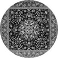 thumbnail image 1 of Ahgly Company Indoor Round Persian Gray Traditional Area Rugs, 5' Round, 1 of 1
