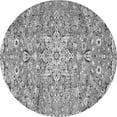 thumbnail image 1 of Ahgly Company Indoor Round Persian Gray Traditional Area Rugs, 6' Round, 1 of 1