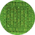 thumbnail image 1 of Ahgly Company Indoor Round Persian Green Traditional Area Rugs, 4' Round, 1 of 1
