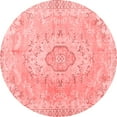 thumbnail image 1 of Ahgly Company Indoor Round Persian Red Traditional Area Rugs, 3' Round, 1 of 4