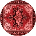 thumbnail image 1 of Ahgly Company Indoor Round Persian Red Traditional Area Rugs, 6' Round, 1 of 4