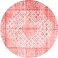 thumbnail image 1 of Ahgly Company Indoor Round Persian Red Traditional Area Rugs, 6' Round, 1 of 4
