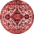 thumbnail image 1 of Ahgly Company Indoor Round Persian Red Traditional Area Rugs, 8' Round, 1 of 4