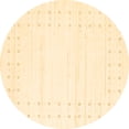 thumbnail image 1 of Ahgly Company Indoor Round Solid Brown Modern Area Rugs, 3' Round, 1 of 4