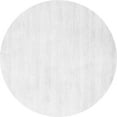 thumbnail image 1 of Ahgly Company Indoor Round Solid Gray Modern Area Rugs, 3' Round, 1 of 1