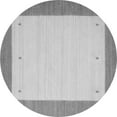 thumbnail image 1 of Ahgly Company Indoor Round Solid Gray Modern Area Rugs, 4' Round, 1 of 1
