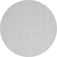 thumbnail image 1 of Ahgly Company Indoor Round Solid Gray Modern Area Rugs, 6' Round, 1 of 1