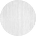 thumbnail image 1 of Ahgly Company Indoor Round Solid Gray Modern Area Rugs, 6' Round, 1 of 1