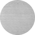 thumbnail image 1 of Ahgly Company Indoor Round Solid Gray Modern Area Rugs, 7' Round, 1 of 1