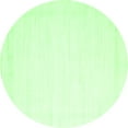 thumbnail image 1 of Ahgly Company Indoor Round Solid Green Modern Area Rugs, 5' Round, 1 of 1