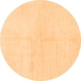 thumbnail image 1 of Ahgly Company Indoor Round Solid Orange Modern Area Rugs, 3' Round, 1 of 4
