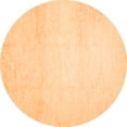 thumbnail image 1 of Ahgly Company Indoor Round Solid Orange Modern Area Rugs, 4' Round, 1 of 1