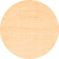 thumbnail image 1 of Ahgly Company Indoor Round Solid Orange Modern Area Rugs, 6' Round, 1 of 4