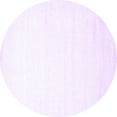 thumbnail image 1 of Ahgly Company Indoor Round Solid Purple Modern Area Rugs, 5' Round, 1 of 4