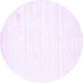 thumbnail image 1 of Ahgly Company Indoor Round Solid Purple Modern Area Rugs, 7' Round, 1 of 4