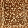 thumbnail image 1 of Ahgly Company Indoor Square Abstract Cantaloupe Orange Area Rugs, 5' Square, 1 of 2