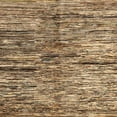 thumbnail image 1 of Ahgly Company Indoor Square Abstract Dark Sienna Brown Area Rugs, 5' Square, 1 of 6