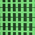 thumbnail image 1 of Ahgly Company Indoor Square Abstract Emerald Green Modern Area Rugs, 3' Square, 1 of 4