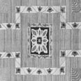 thumbnail image 1 of Ahgly Company Indoor Square Abstract Gray Modern Area Rugs, 7' Square, 1 of 4