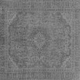 thumbnail image 1 of Ahgly Company Indoor Square Abstract Gray Modern Area Rugs, 7' Square, 1 of 4