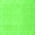 thumbnail image 1 of Ahgly Company Indoor Square Abstract Green Modern Area Rugs, 3' Square, 1 of 4