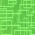 thumbnail image 1 of Ahgly Company Indoor Square Abstract Green Modern Area Rugs, 8' Square, 1 of 4
