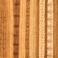 thumbnail image 1 of Ahgly Company Indoor Square Abstract Orange Contemporary Area Rugs, 8' Square, 1 of 1