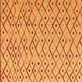 thumbnail image 1 of Ahgly Company Indoor Square Abstract Orange Modern Area Rugs, 5' Square, 1 of 4
