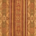 thumbnail image 1 of Ahgly Company Indoor Square Abstract Orange Modern Area Rugs, 6' Square, 1 of 4