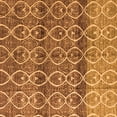 thumbnail image 1 of Ahgly Company Indoor Square Abstract Orange Modern Area Rugs, 7' Square, 1 of 4